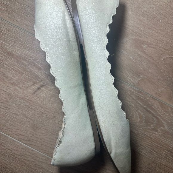 Betsey Johnson Formal Glitter Shoes Size 10 - Picture 3 of 10